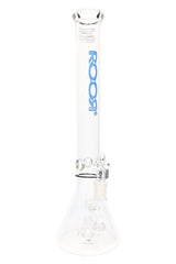 ROOR Tech 18" Stemless Beaker Bong with Showerhead Perc – Clear Glass GOG