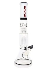 ROOR Tech 14" Multicolor Beaker Bong with Tree Perc – Glass-on-Glass