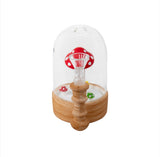 Bong de vidrio con cúpula de hongo