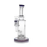 10 Inch Matrix Perc Bong w/ Bent Neck