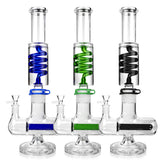 1Stop Glass 16 inches Glycerin Inline Perc Bong