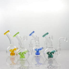 Diamond Glass 6 吋瑞士錘形濾網玻璃水煙斗