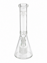 Golden goat beaker with built in percolator
