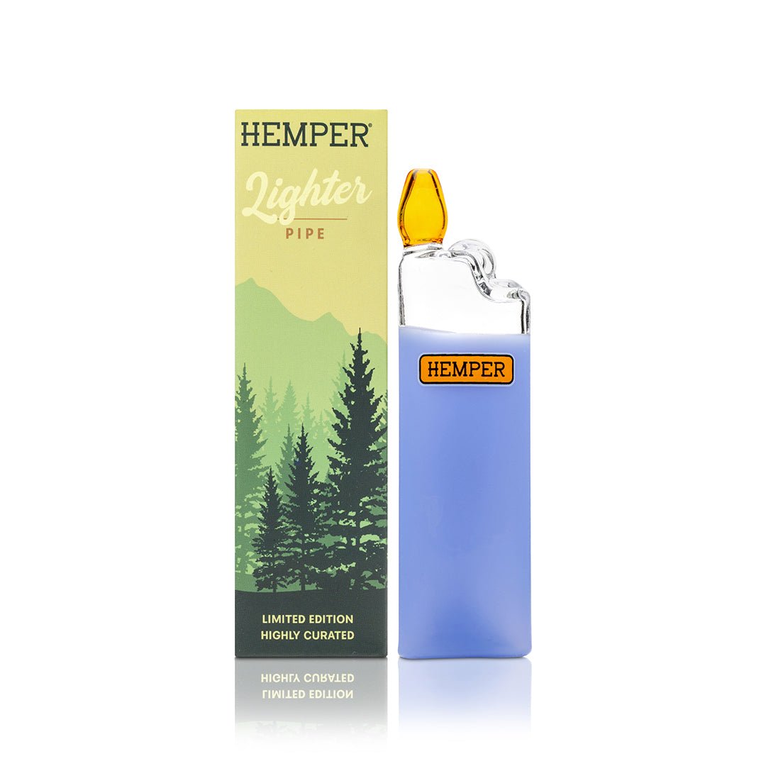 Hemper Bowlman Lighter Glass Pipe