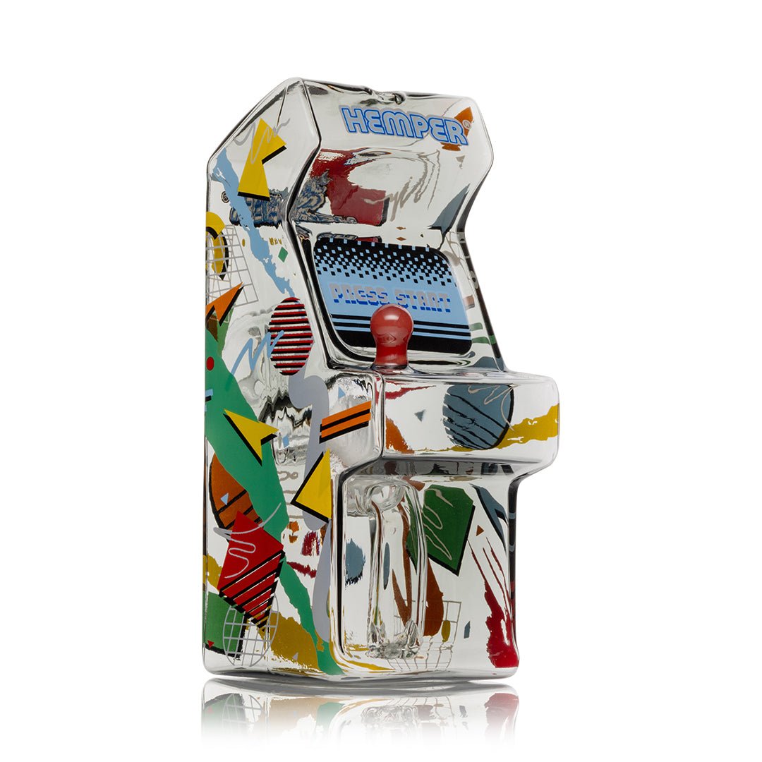 Hemper Totally Rad Arcade Glass Water Pipe