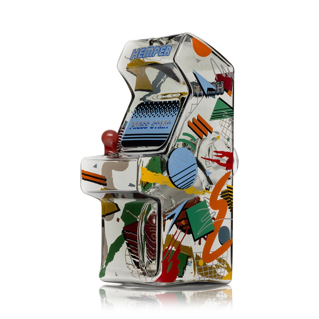 Hemper Totally Rad Arcade Glass Water Pipe