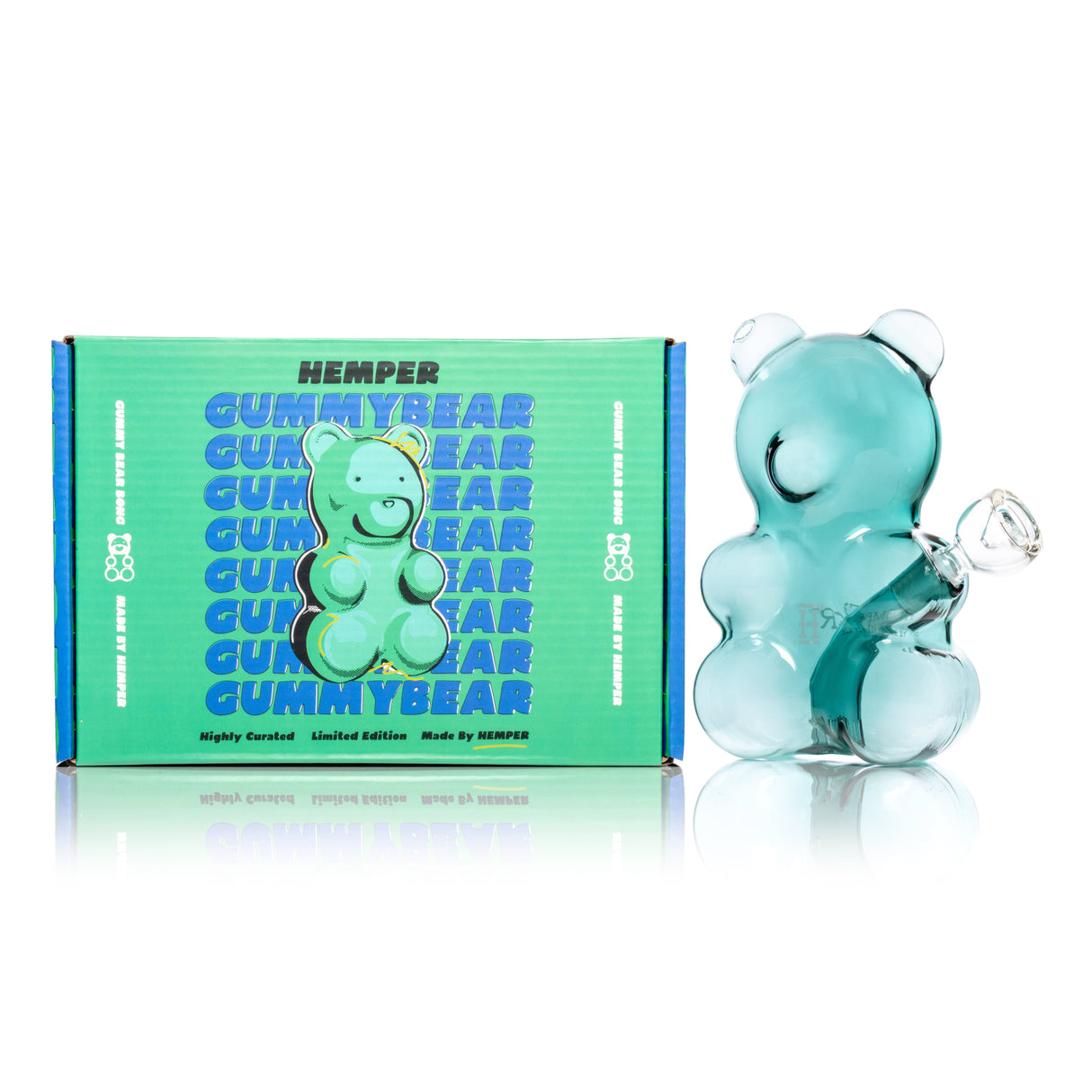 Hemper Gummy Bear Glass Water Pipe