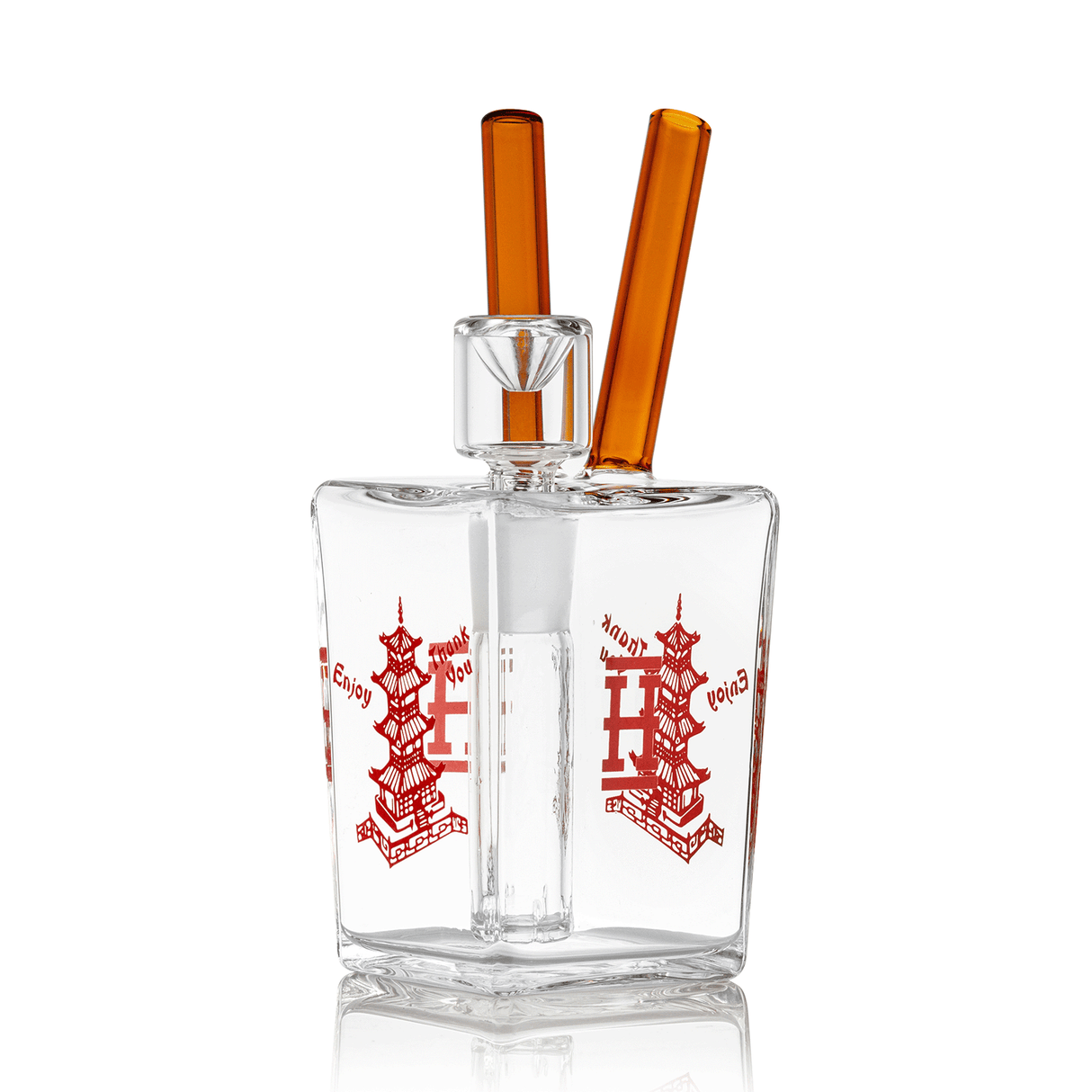 Hemper Chinese Takeout Glass Water Pipe