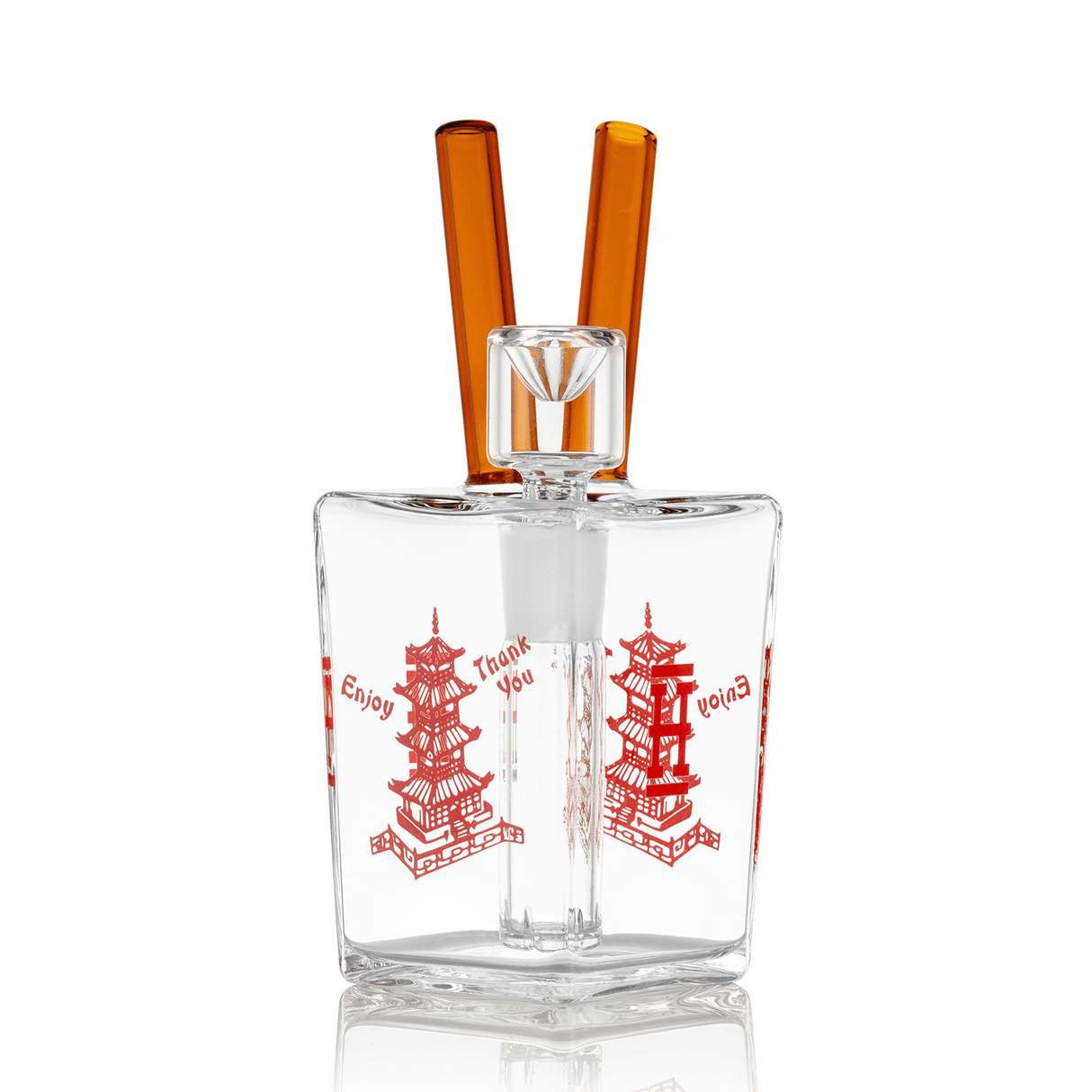 Hemper Chinese Takeout Glass Water Pipe