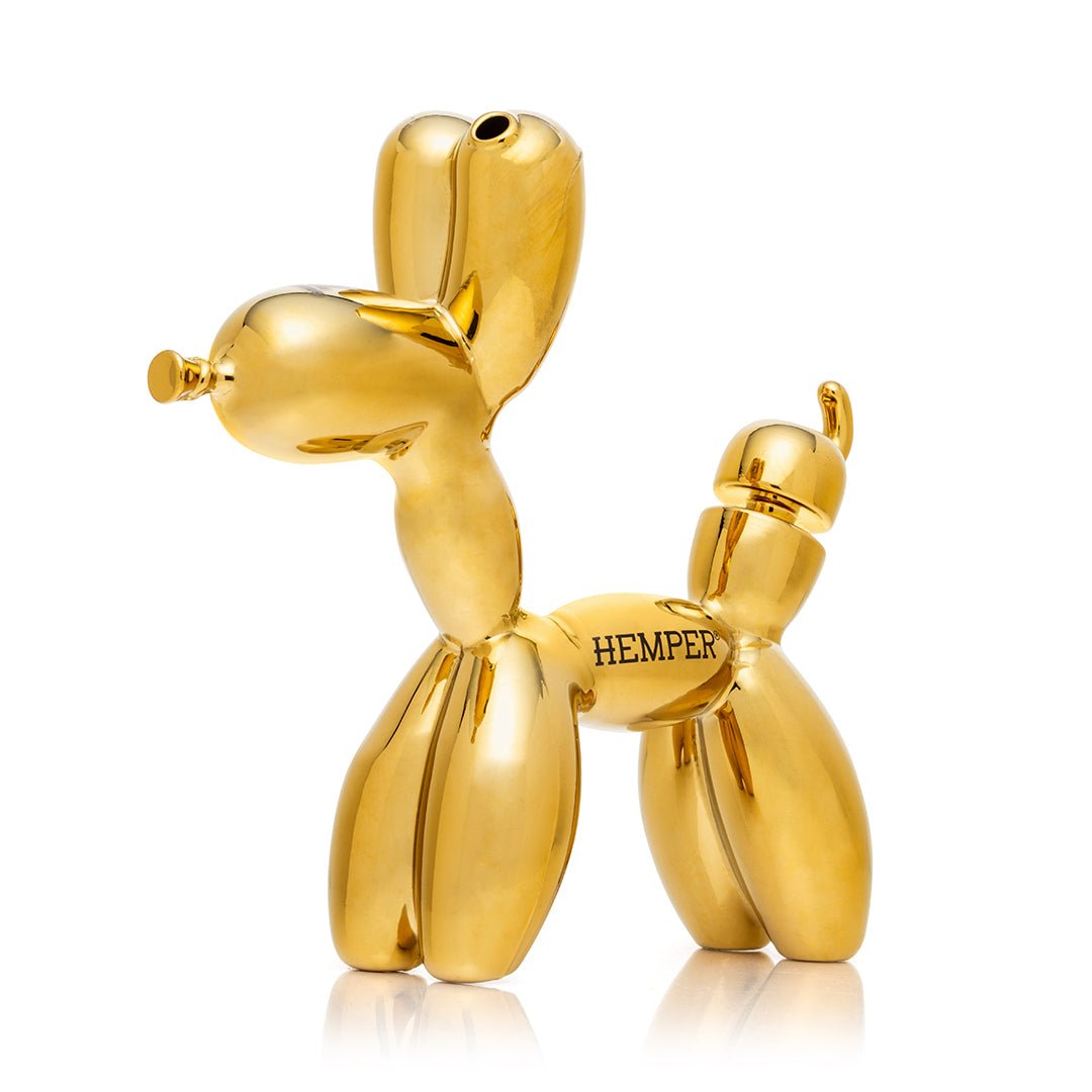 Hemper Balloon Dog Glass Water Pipe