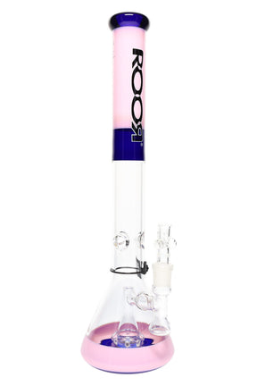 ROOR Tech 18 吋多色燒杯型斜管煙斗 (附蓮蓬頭過濾器) – 5 公釐厚