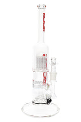 ROOR Tech 14″ Straight Shooter Bong – Tree-to-Showerhead Perc (Glass-on-Glass)