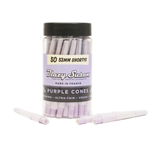 Blazy Susan Purple Paper Cones