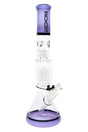ROOR Tech 14" Multicolor Beaker Bong with Tree Perc – Glass-on-Glass