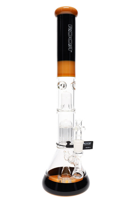 ROOR Tech 多色無桿燒杯型煙具 – 多個濾網 – 18 英寸 – 5 毫米