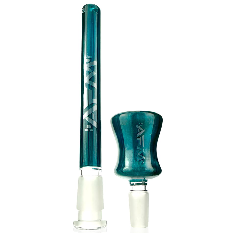 18" AFM AI God Osiris 9mm Glass Beaker Bong Bundle Set