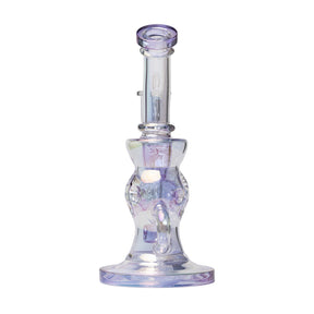 人體級8.5吋瑞士內旋玻璃水煙斗回收器