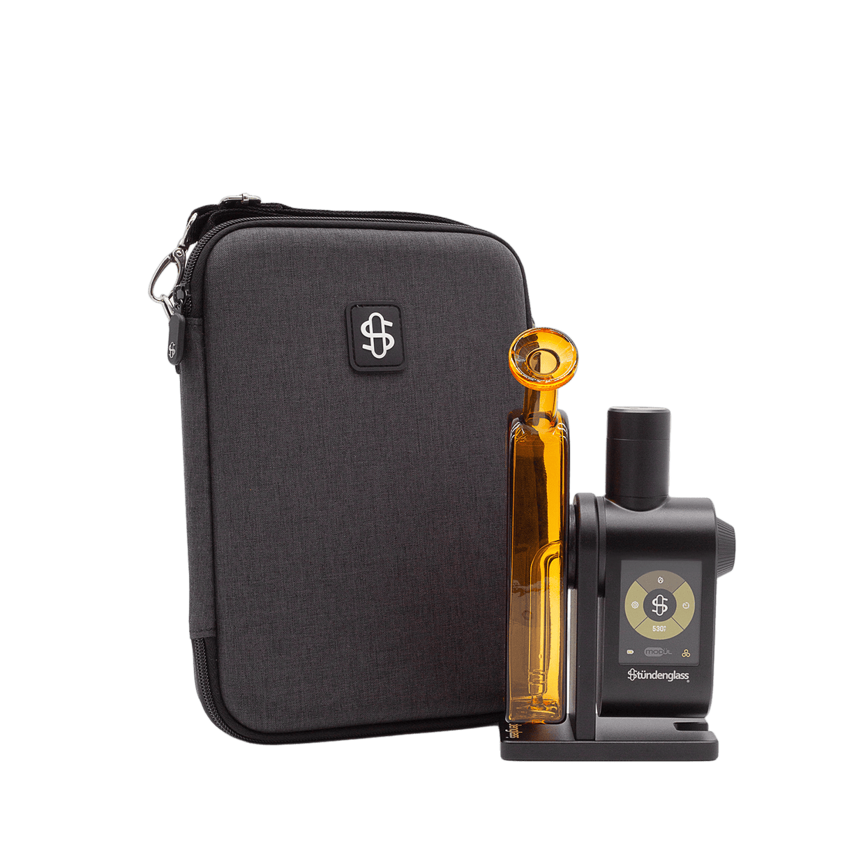 Stündenglass Modül + Dok Deluxe Travel Set - Amber Glass