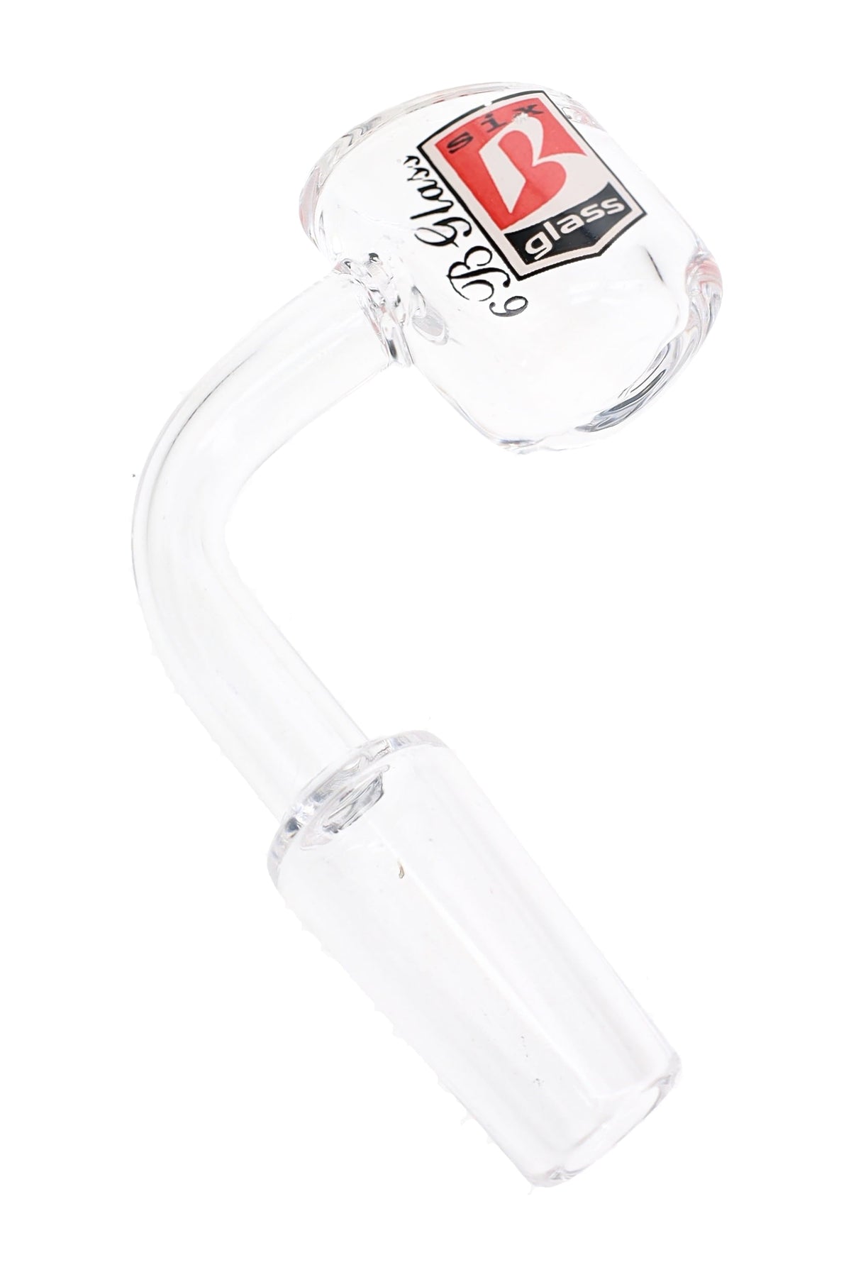6B Glass Quartz 14.5 mm Male Domeless Banger – 4 mm Thick
