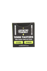 GRAV 12 mm Graphic Tasters – Patterns – 5-Pack – Assorted