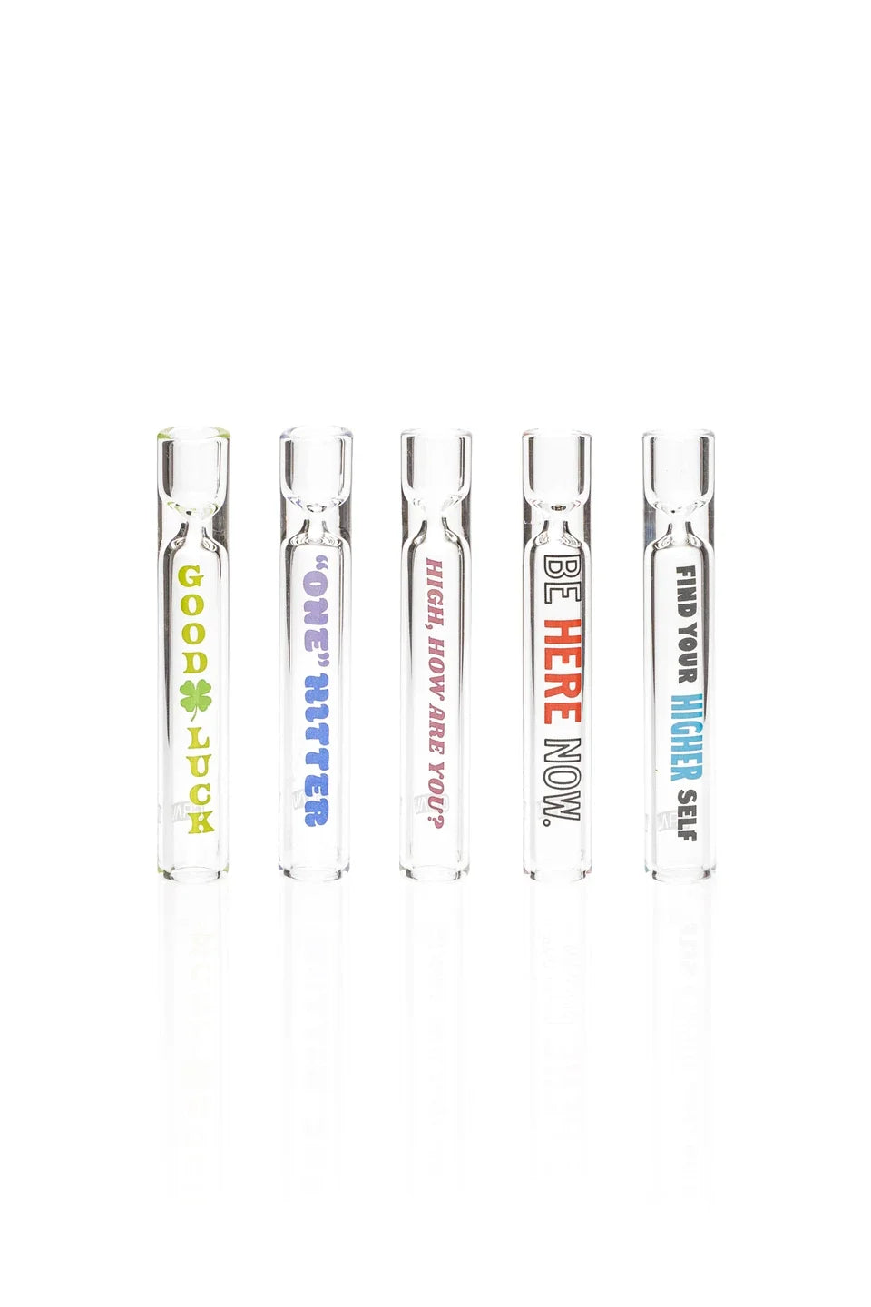 GRAV 12 mm Graphic Tasters – Phrases – 5-Pack – Assorted