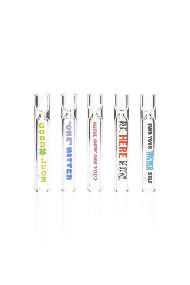 GRAV 12 mm Graphic Tasters – Phrases – 5-Pack – Assorted