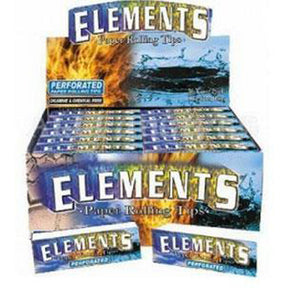 50入 ELEMENTS 穿孔捲菸濾嘴展示盒 (每包50個濾嘴)