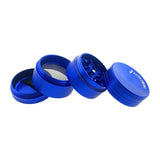 AFM Sir Shredalot 4-Piece Curve Top Metal Herb Grinder – 40mm Compact Aluminum