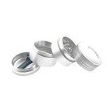 AFM Sir Shredalot 4-Piece Curve Top Metal Herb Grinder – 40mm Compact Aluminum