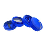 AFM Sir Shredalot 4-Piece Curve Top Metal Herb Grinder – 50mm Aluminum