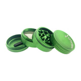 AFM Sir Shredalot 4-Piece Curve Top Metal Herb Grinder – 50mm Aluminum