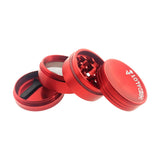 AFM Sir Shredalot 4-Piece Curve Top Metal Herb Grinder – 50mm Aluminum