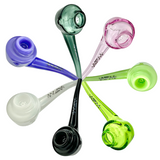 5.5" AFM Daffodil Borosilicate Glass Screen Hand Pipe