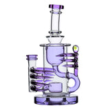 Calibear Horn Klein Recycler Dab Rig | 8" Heady Glass Klein Recycler