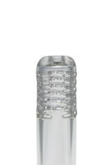 TAG - 18/14MM 6 Row x 3 (54 Hole) Open End Gridded Super Slit Downstem (5.50")