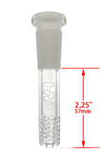 TAG - 18/14MM 6 Row x 3 (54 Hole) Open End Gridded Super Slit Downstem (5.50")
