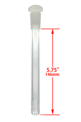 TAG - 18/14MM 6 Row x 3 (54 Hole) Open End Gridded Super Slit Downstem (5.50")