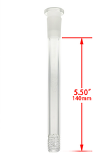 TAG - 18/14MM 6 Row x 3 (54 Hole) Open End Gridded Super Slit Downstem (5.50")