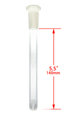 TAG - 18/14MM Closed End Rounded Super Slit Showerhead Downstem
