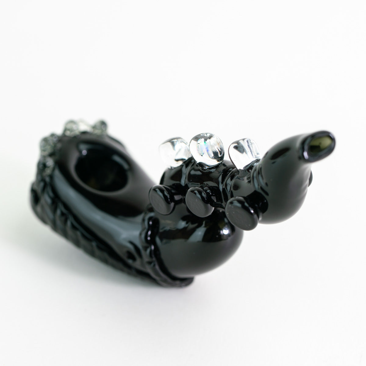 Pipa de mano 'Alien' que brilla en la oscuridad de Empire Glassworks