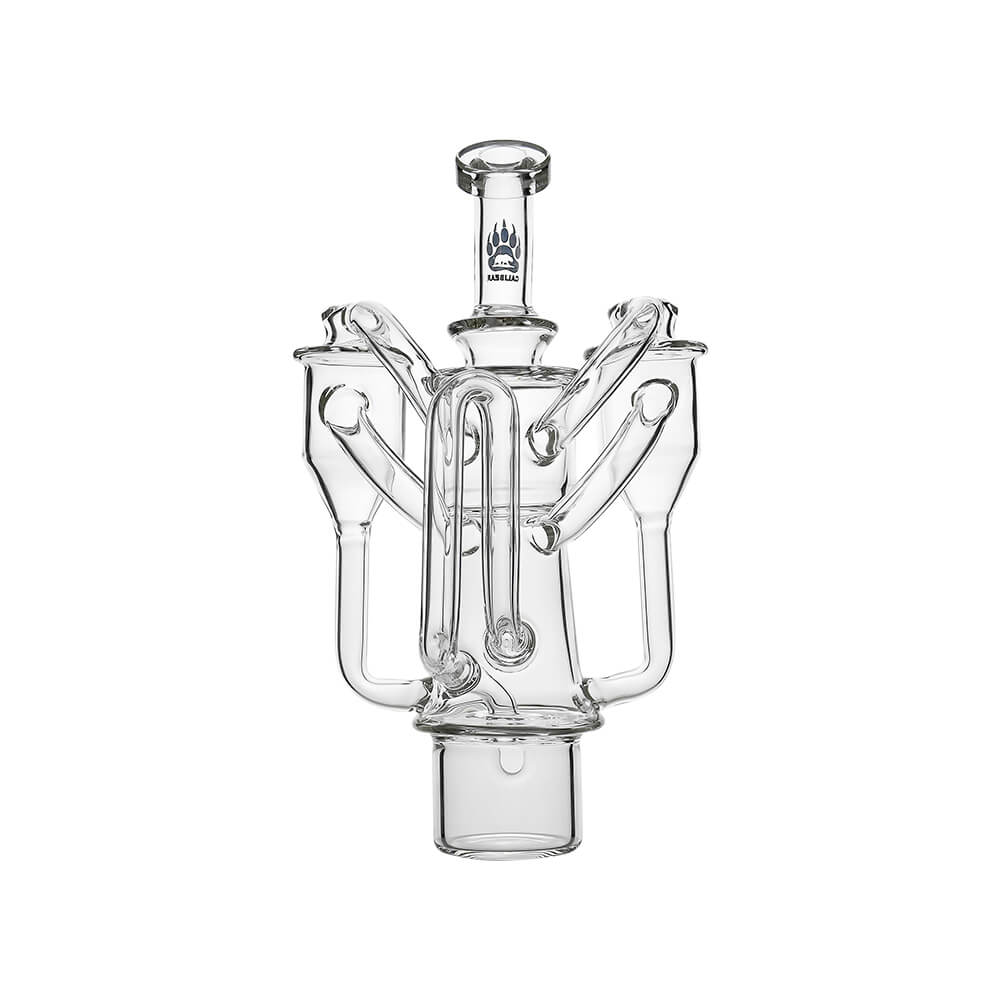 Calibear Dual Chamber Recycler Glass Attachment for Dr. Dabber Switch 2
