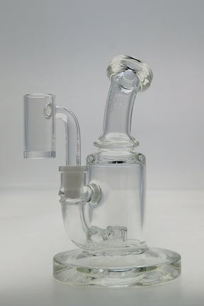 TAG - 6吋彎管微型固定式超級開縫溜冰煙具 44x4毫米 (10毫米母頭)