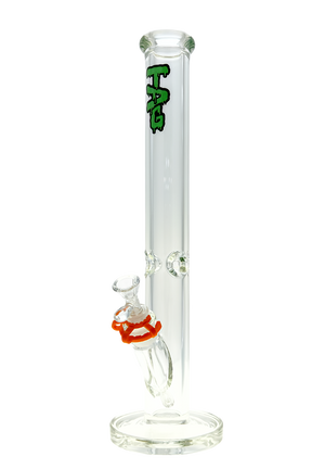 TAG - 18吋直筒玻璃煙具 50x9毫米 - 18/14毫米下導管 (4.00吋)