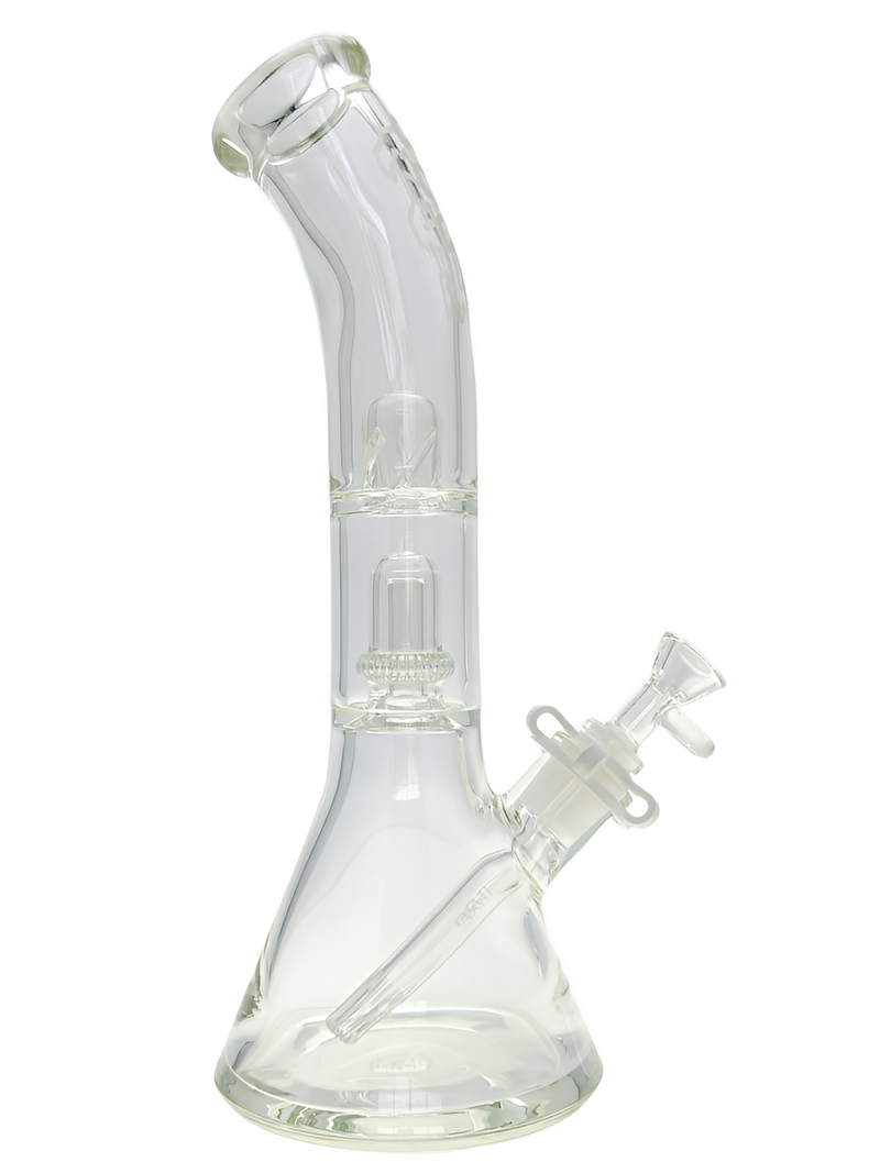 TAG - 14" Bent Neck Super Slit UFO Beaker 50x7MM - 18/14MM Downstem (4.00")