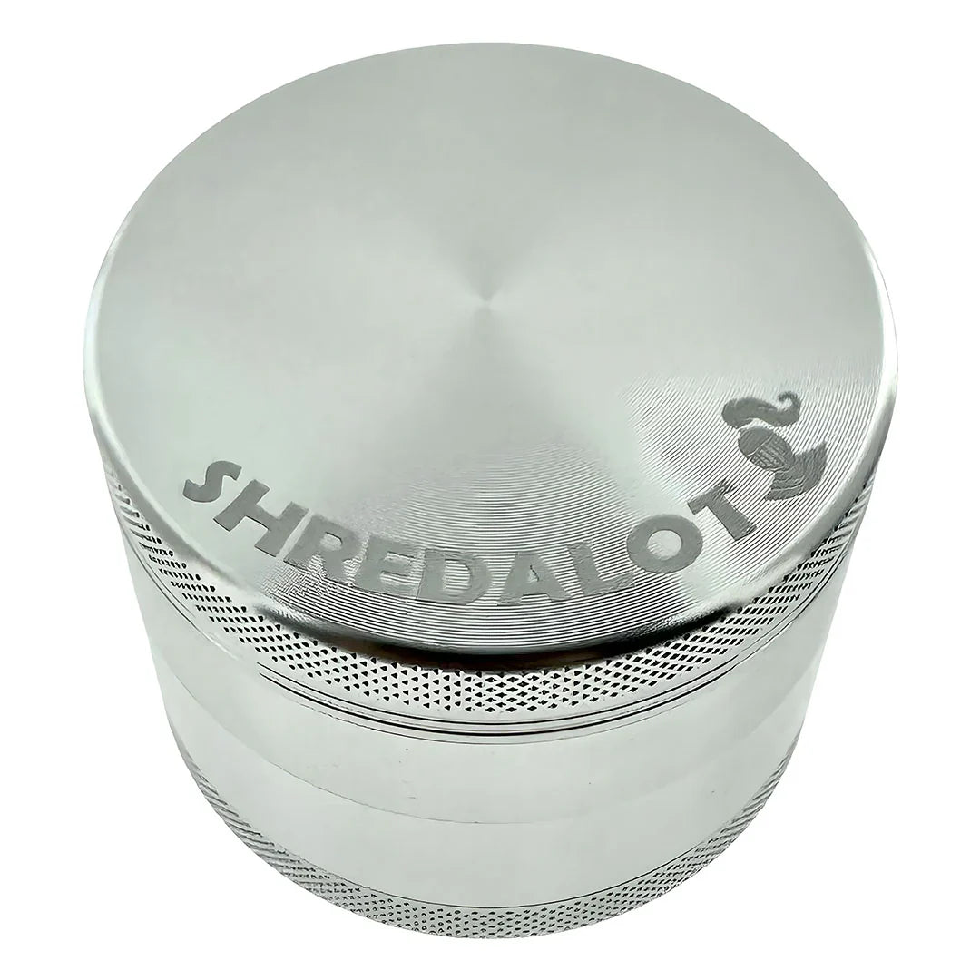 AFM Sir Shredalot 4-Piece Metal Herb Grinder – 63mm Aluminum