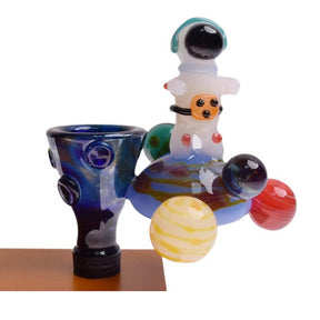 太空主題玻璃碗