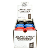 16PC DISP- Santa Cruz Shredder Hemp Grinder - 4pc/2.25"/Asst