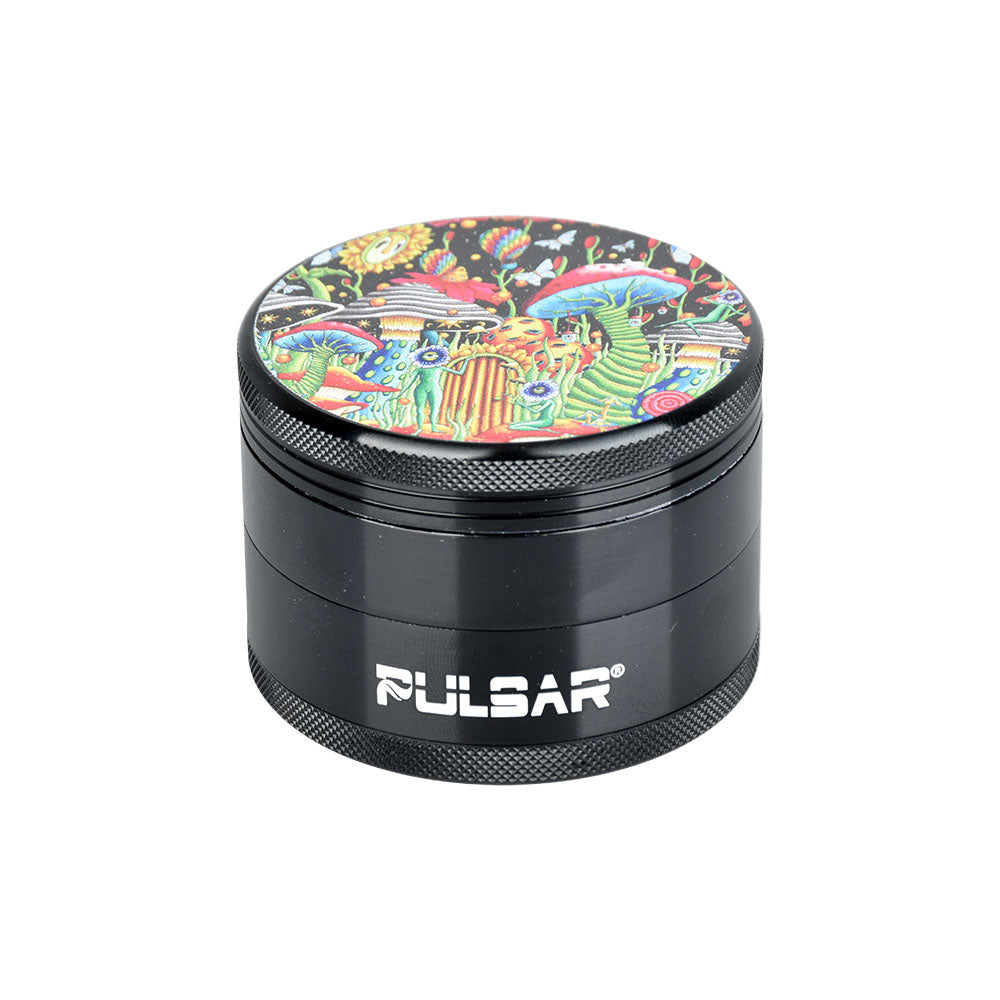 6PC DISPLAY - Pulsar Artist Series Grinder - 2.5" / 4pc / Assorted Designs