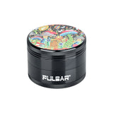 6PC DISPLAY - Pulsar Artist Series Grinder - 2.5" / 4pc / Assorted Designs