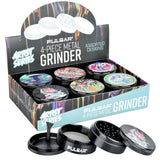 6PC DISPLAY - Pulsar Artist Series Grinder - 2.5" / 4pc / Assorted Designs